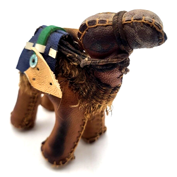 CAMELS Vintage Miniatures Lot of 5 Mixed Media 4-10" Hand Crafted - Picture 10 of 12